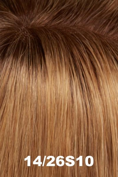 Jon Renau Toppers - EasiPart French 18" (#741) - Remy Human Hair
