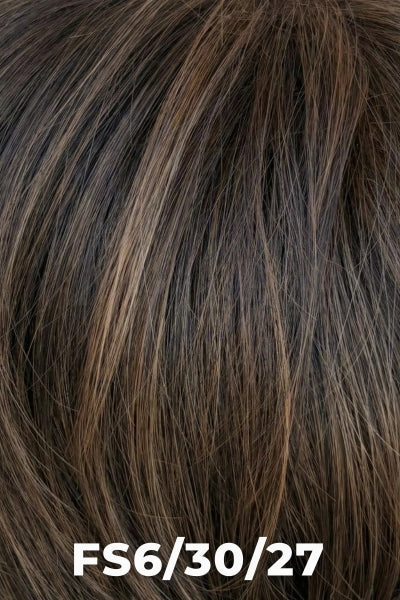 Jon Renau Toppers - EasiPart French 18" (#741) - Remy Human Hair