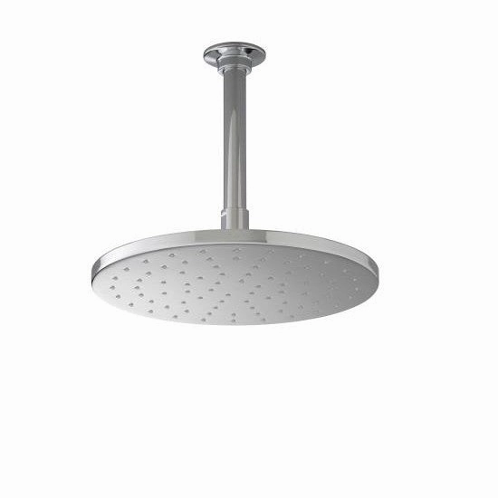 KOHLER K-13689-CP 10-Inch Contemporary Round Rain Showerhead, Polished Chrome