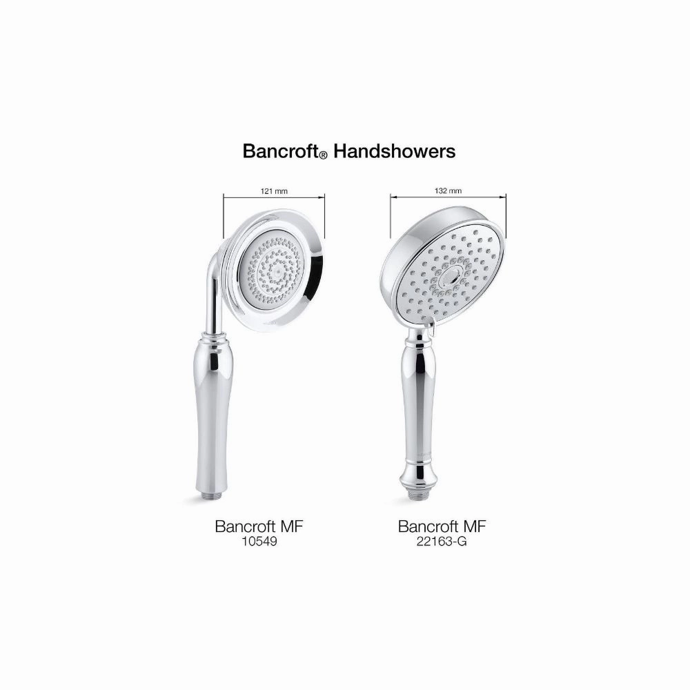 Kohler K-22163-SN Bancroft 2.5 GPM Multi Function Hand Shower - Nickel