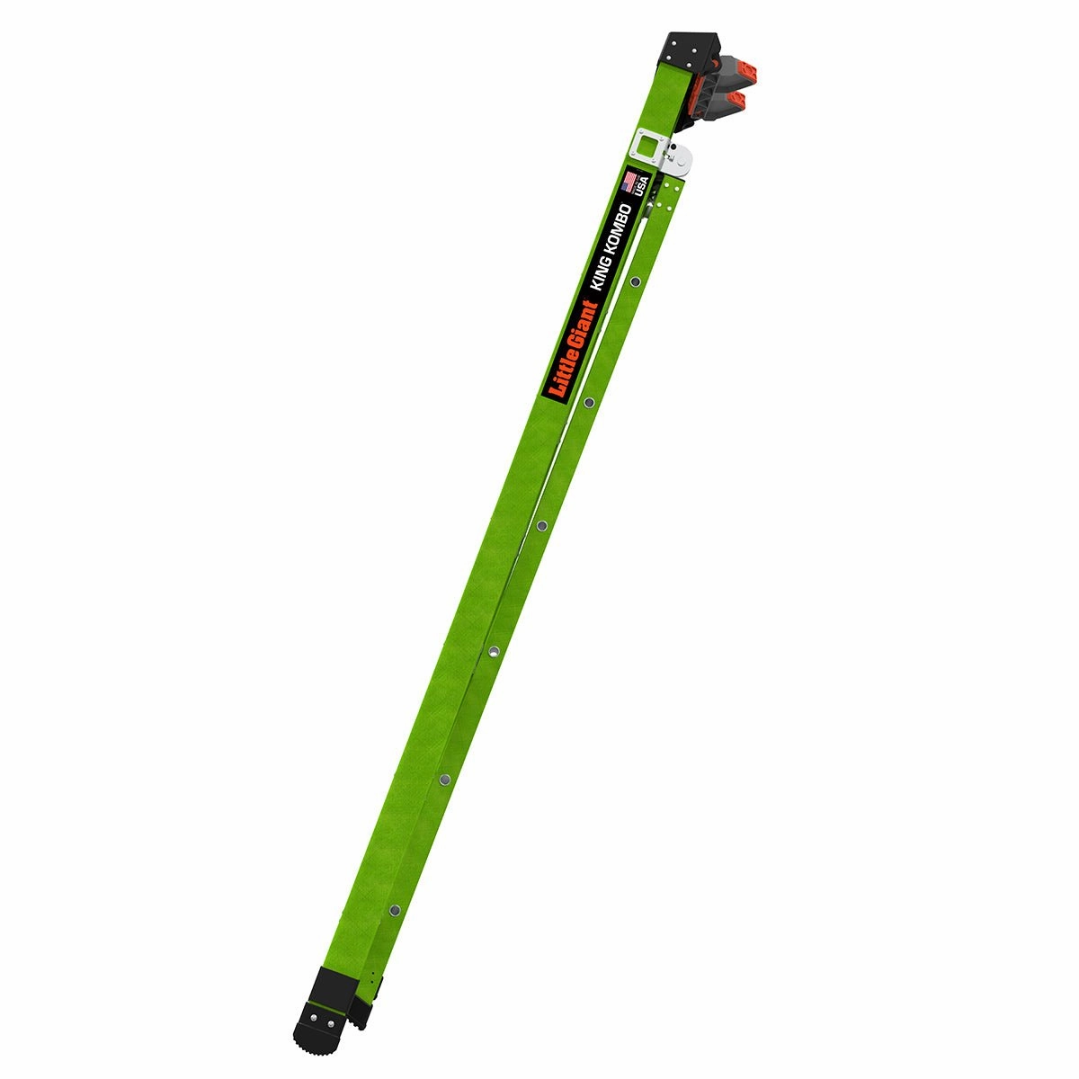 Little Giant 13908-303 - KING KOMBO, Professional, M8, 8’- CSA Grade Type IAA – 375 lb/170 kg Rated, Fiberglass, 3-in-1 Combination Ladder, Rotating Wall Pad, GRIP-N-GO Single-Hand Release Hinge