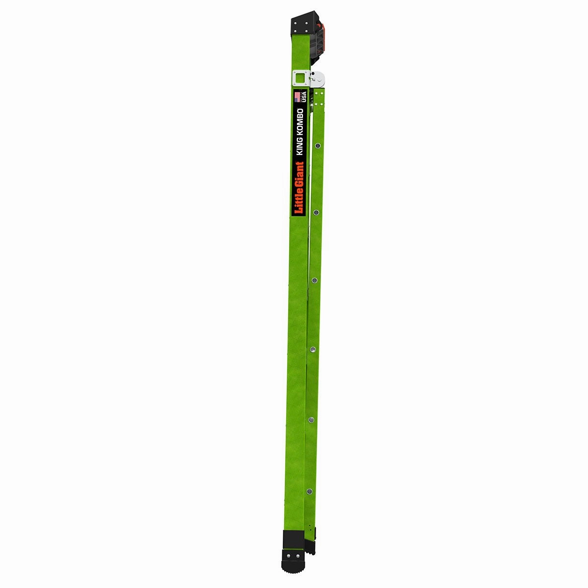 Little Giant 13908-303 - KING KOMBO, Professional, M8, 8’- CSA Grade Type IAA – 375 lb/170 kg Rated, Fiberglass, 3-in-1 Combination Ladder, Rotating Wall Pad, GRIP-N-GO Single-Hand Release Hinge