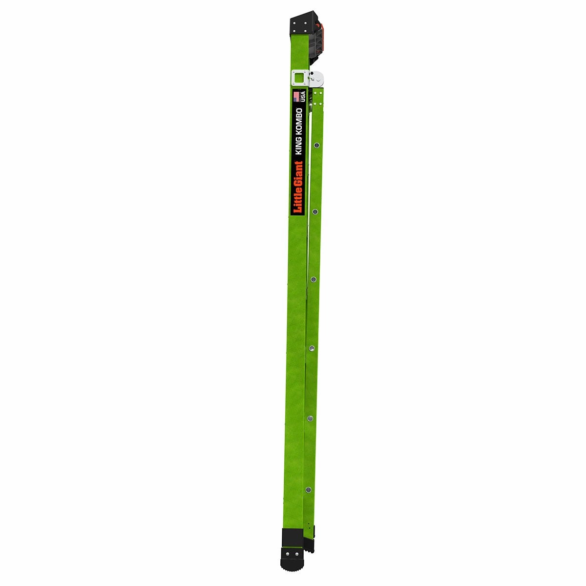 Little Giant 13908-303 - KING KOMBO, Professional, M8, 8’- CSA Grade Type IAA – 375 lb/170 kg Rated, Fiberglass, 3-in-1 Combination Ladder, Rotating Wall Pad, GRIP-N-GO Single-Hand Release Hinge