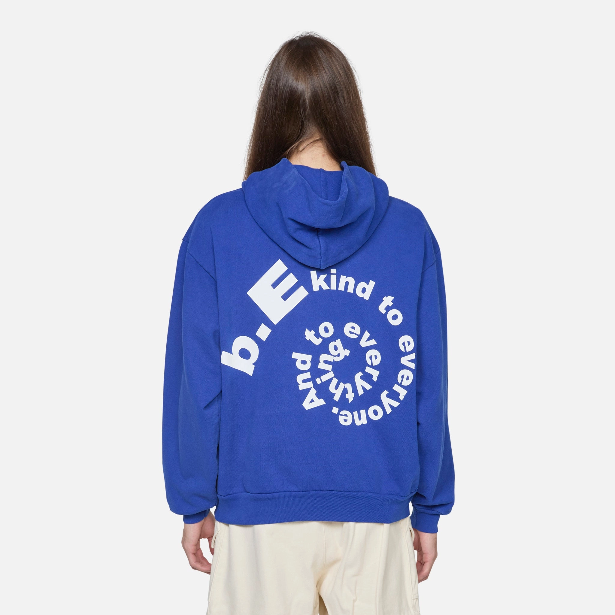 Low Logo Hoodie Cobalt Blue
