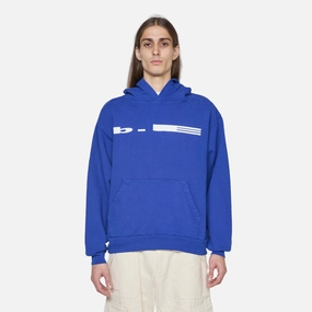 Low Logo Hoodie Cobalt Blue