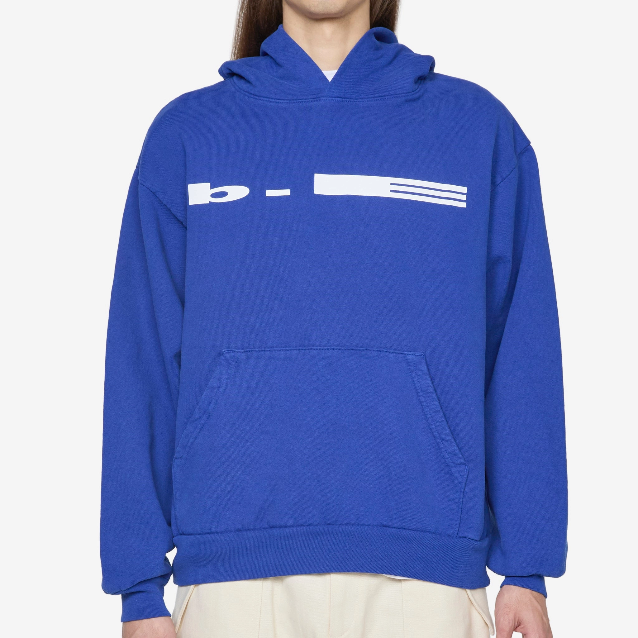 Low Logo Hoodie Cobalt Blue