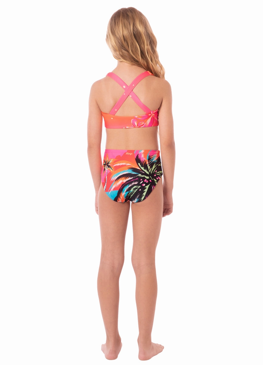 Maaji Electric Sunrise Aurorally Girls One Piece