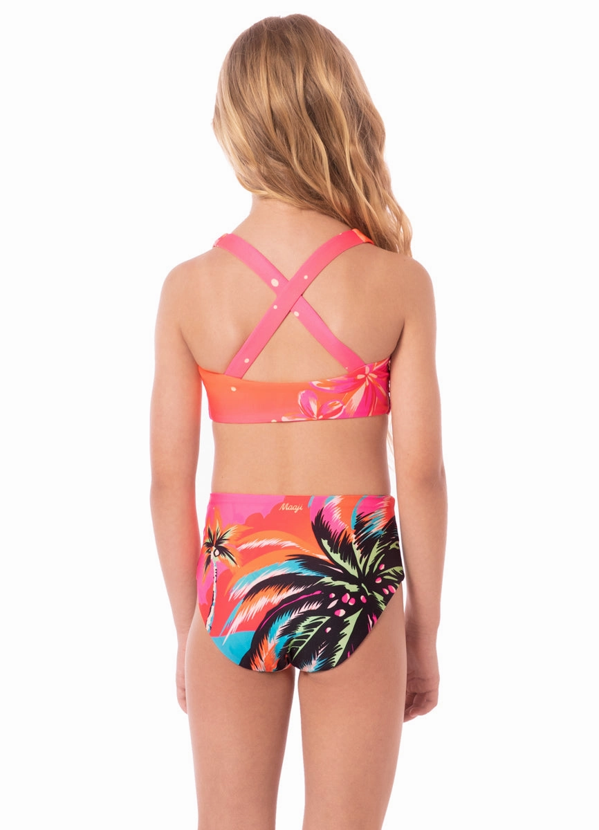 Maaji Electric Sunrise Aurorally Girls One Piece