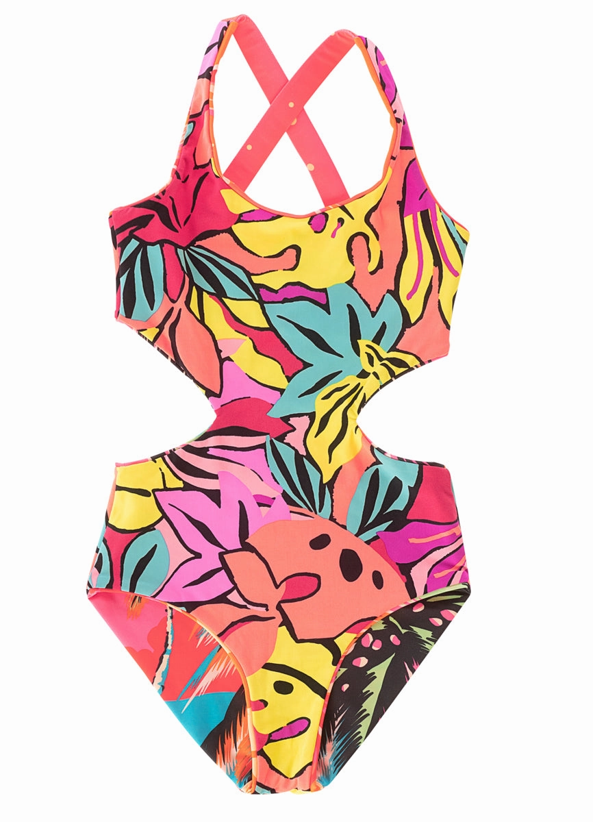 Maaji Electric Sunrise Aurorally Girls One Piece