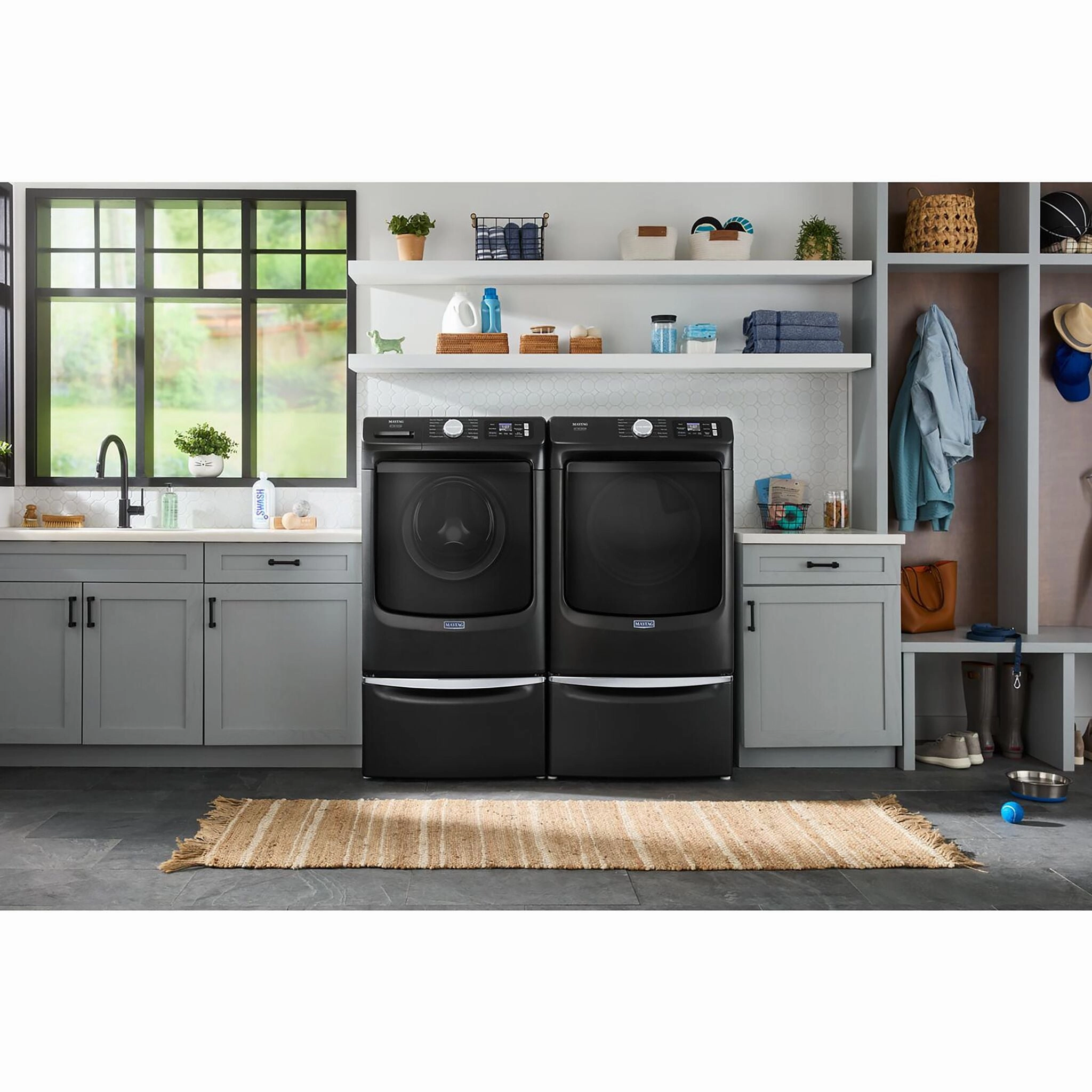 Maytag Volcano Black Gas Dryer with Pet Pro (7.4 Cu.Ft.) - MGD7020RU