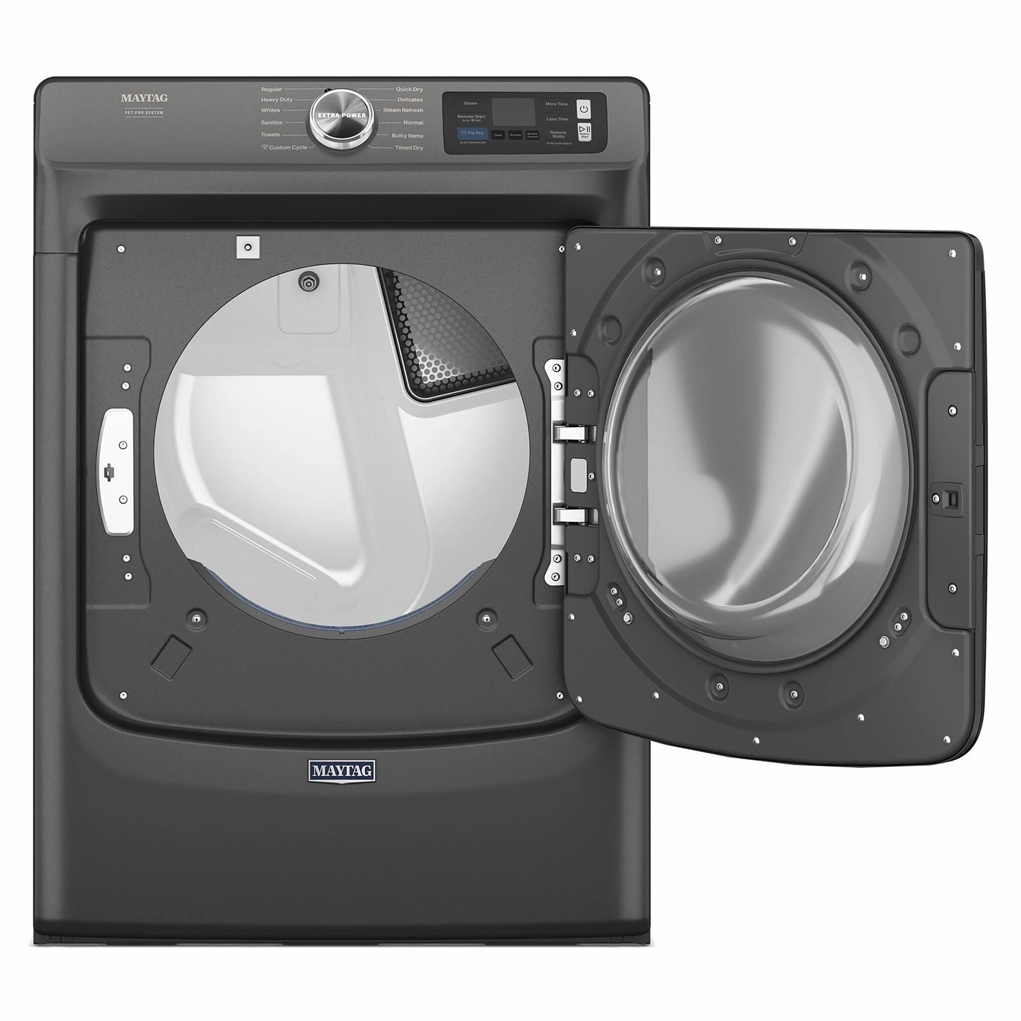 Maytag Volcano Black Gas Dryer with Pet Pro (7.4 Cu.Ft.) - MGD7020RU