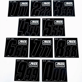 MCS Complete Race Number Kit