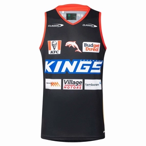 Men's NRL Redcliffe Dolphins 2025 Pro Training Singlet