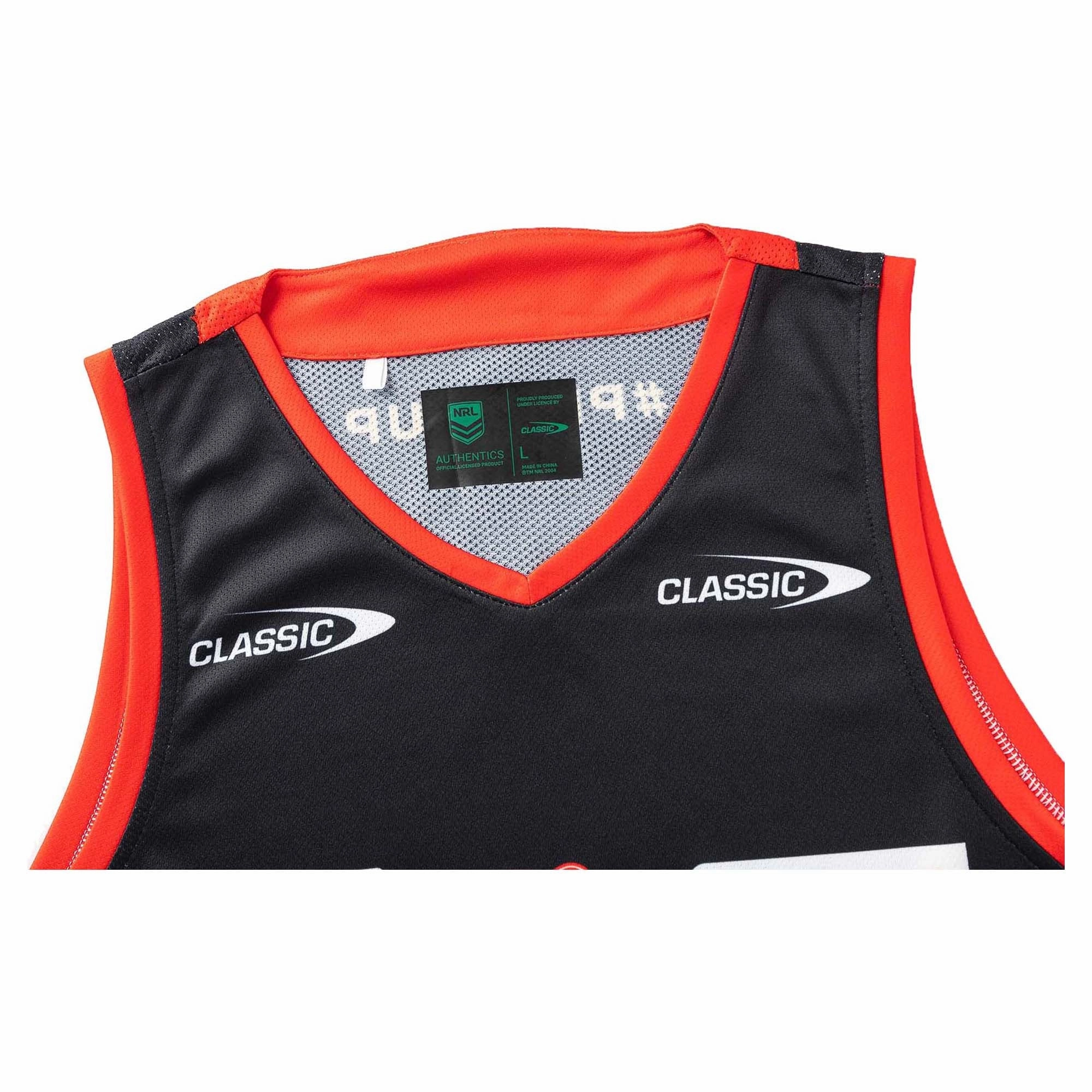 Men's NRL Redcliffe Dolphins 2025 Pro Training Singlet