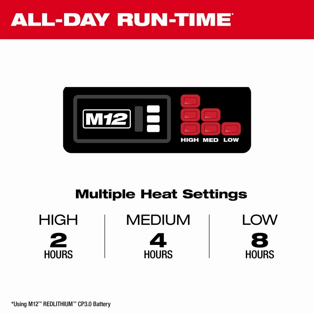 Milwaukee 306GN-20M - M12™ Heated Hoodie Green Medium