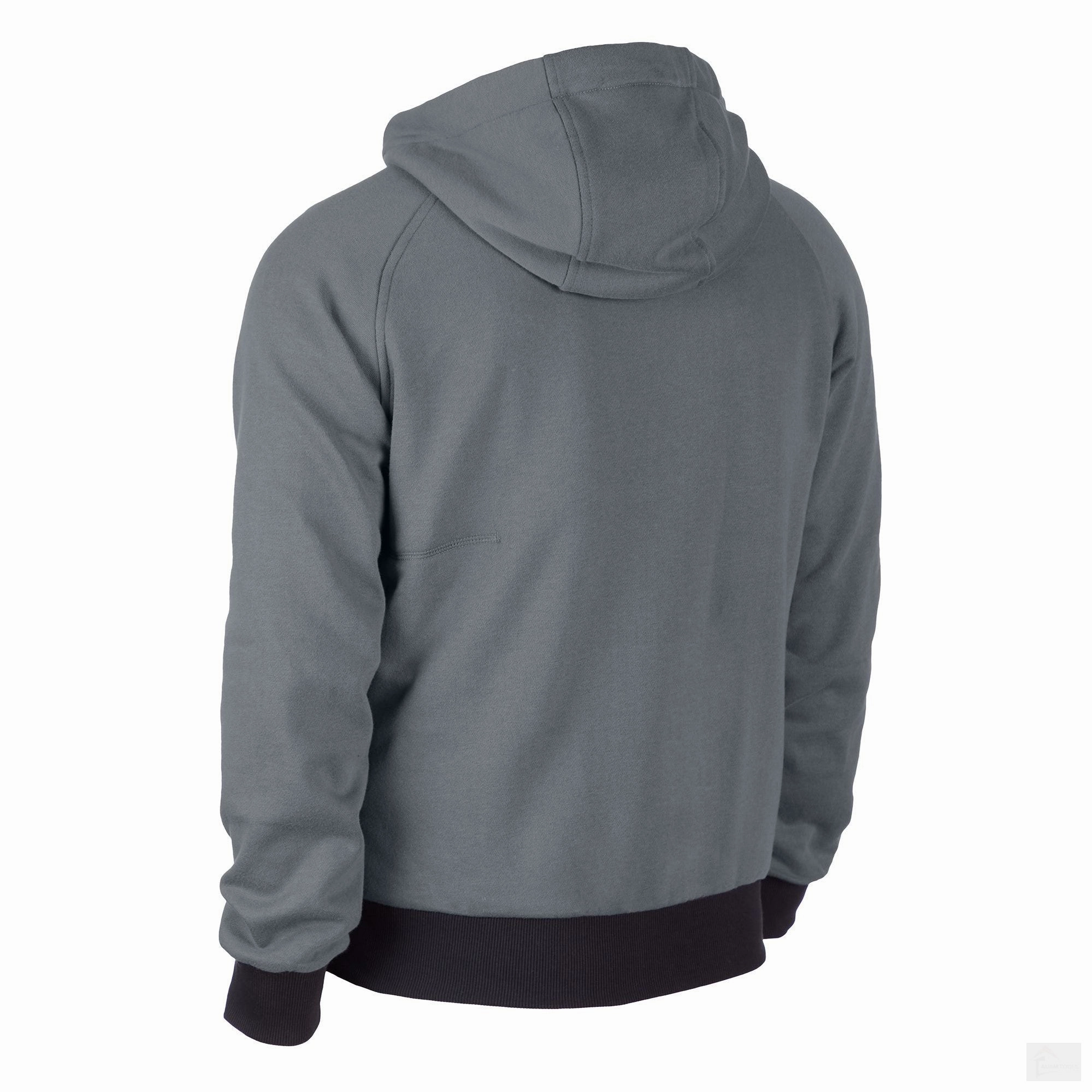Milwaukee Men's M12 Cordless Gray Heated Jacket Hoodie (Jacket Only) {306G-20}