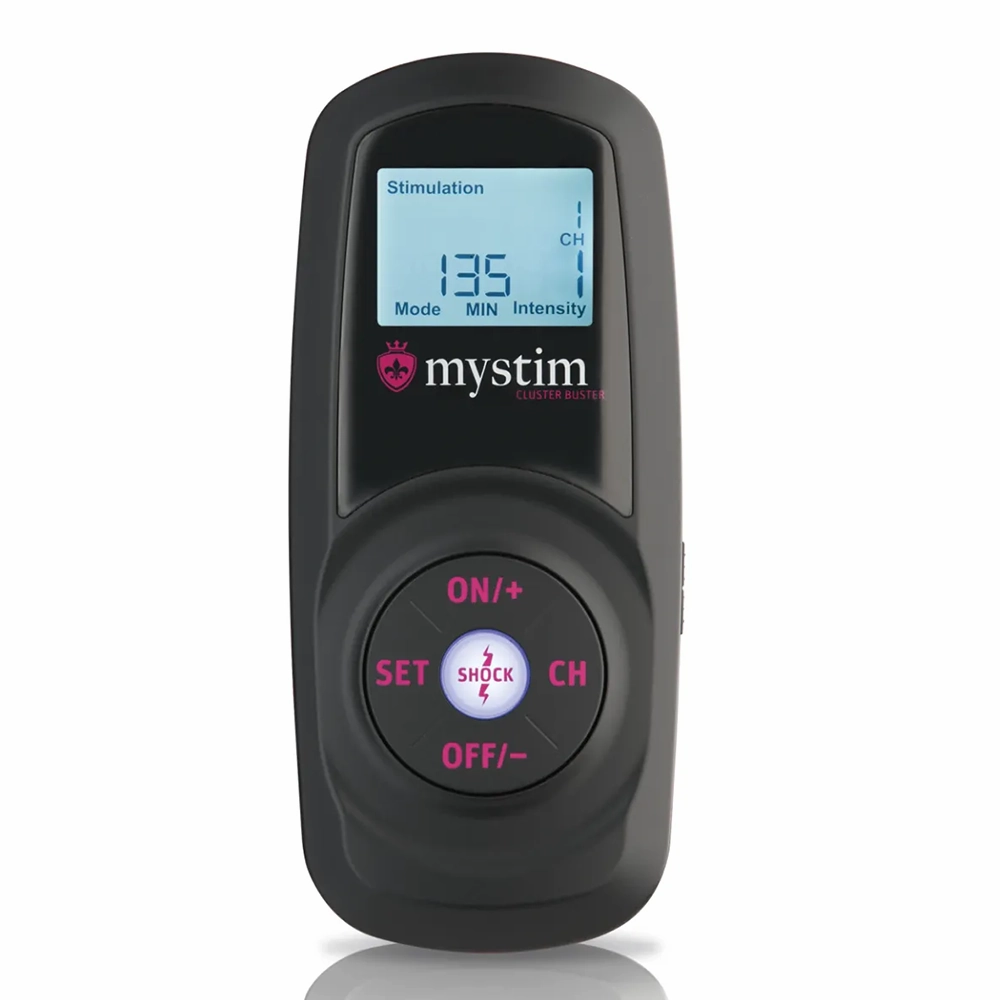Mystim Cluster Buster Wireless Remote Control E-Stim Set