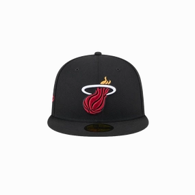 New Era Miami HEAT Pennant Fitted Hat