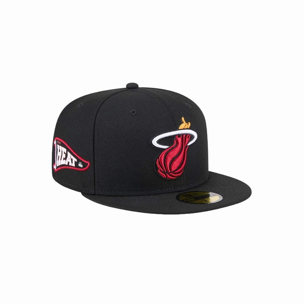 New Era Miami HEAT Pennant Fitted Hat