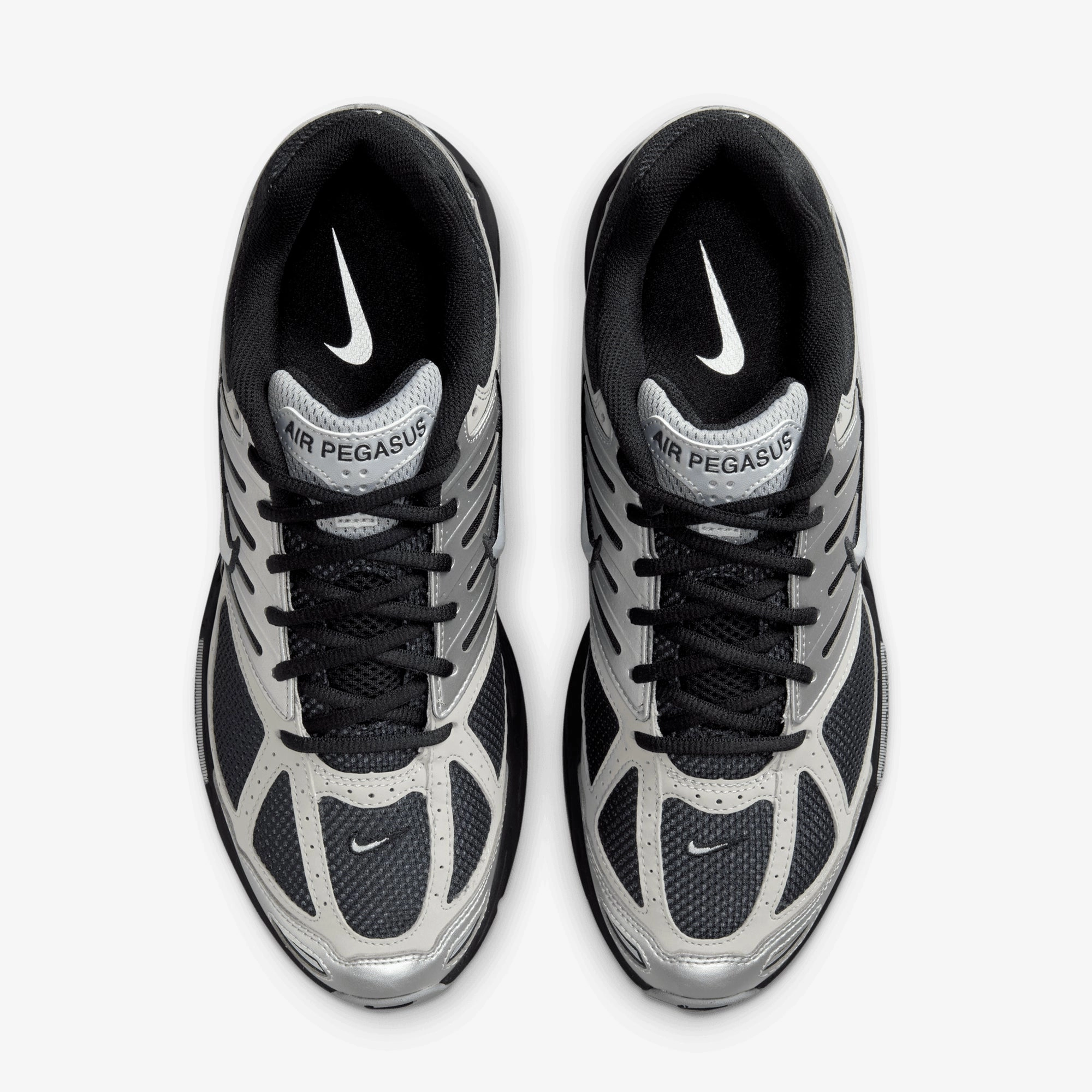 NIKE | AIR PEGASUS 2005 { METALLIC SILVER/MTLC PLATINUM-FLT SILVER