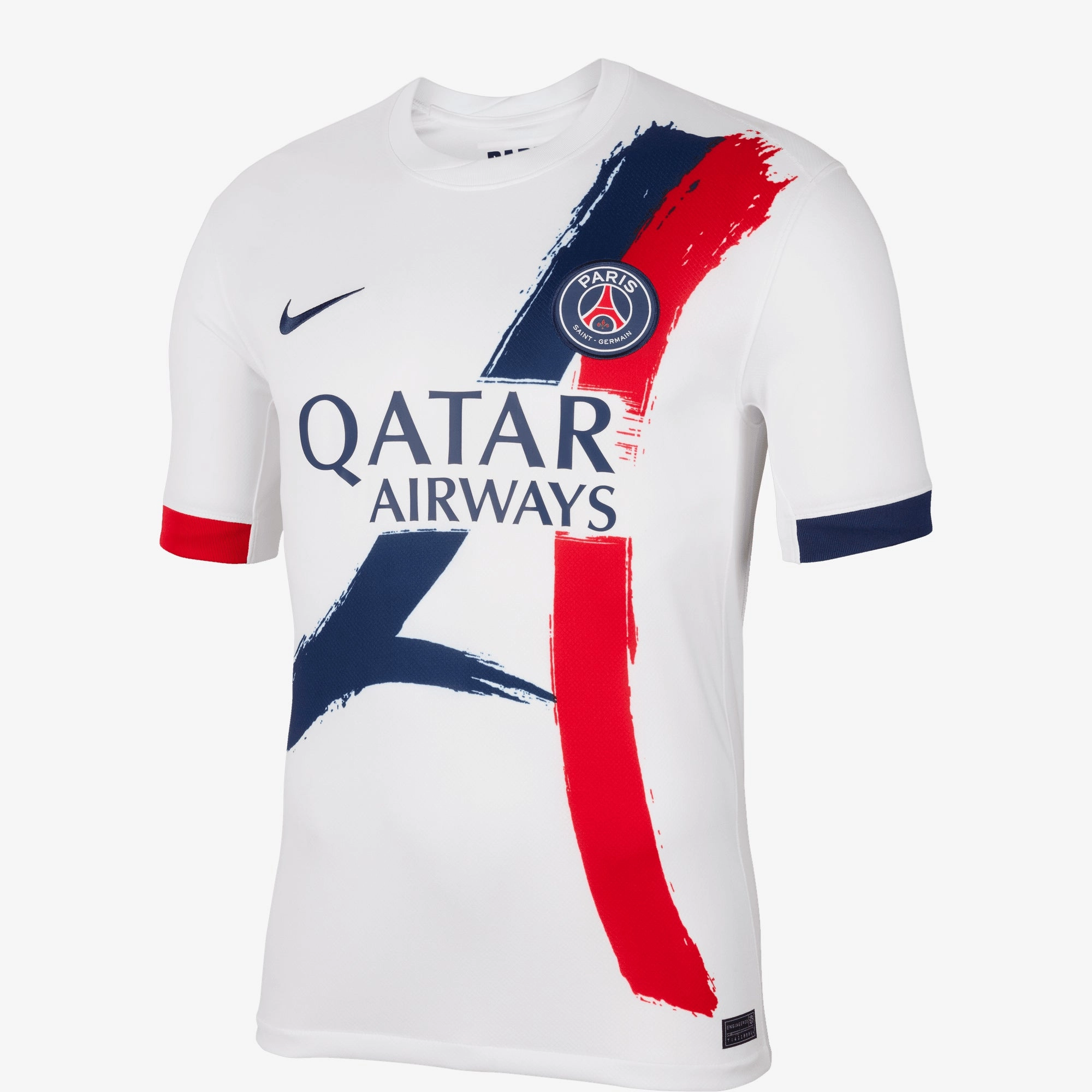 NIKE | PARIS SAINT-GERMAIN 2024/25 STADIUM AWAY { WHITE/MIDNIGHT NAVY/MIDNIGHT NAVY