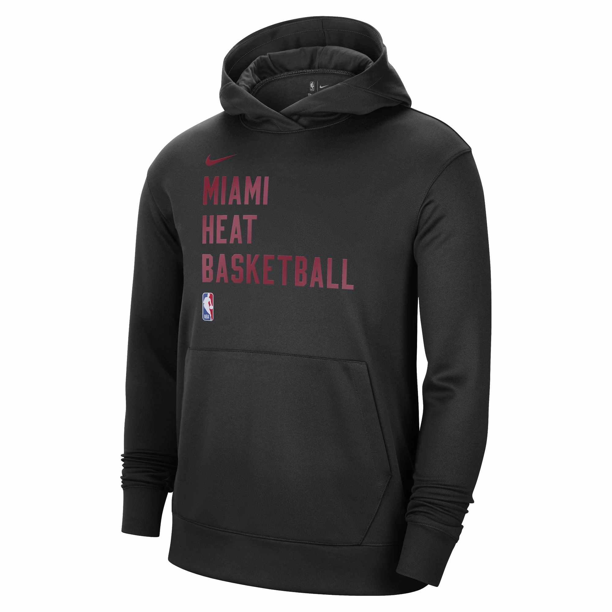 Nike Miami HEAT 2023-24 On-Court Pullover Hoodie