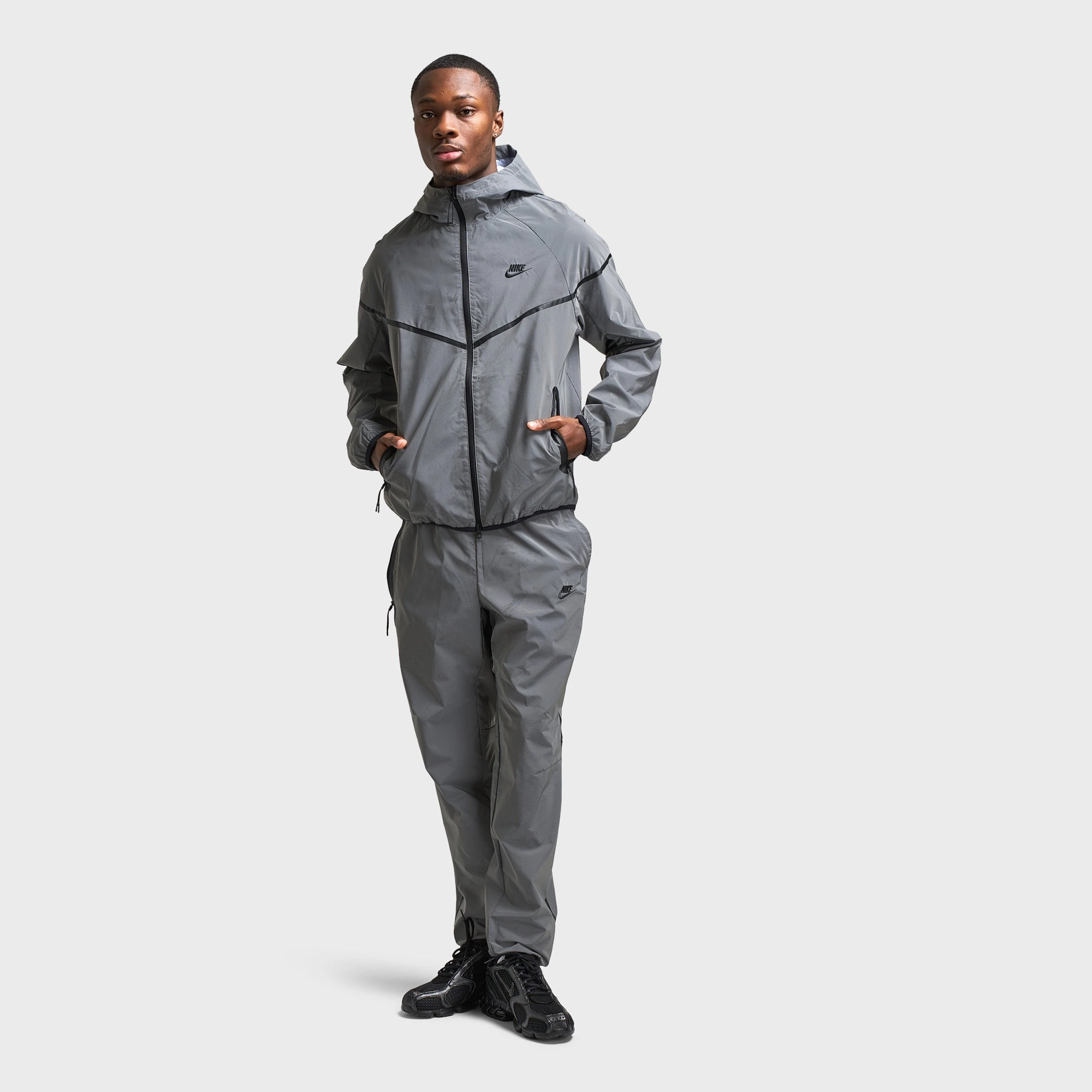 Nike Sportswear Tech Woven Jacket Reflect Silver/ Black