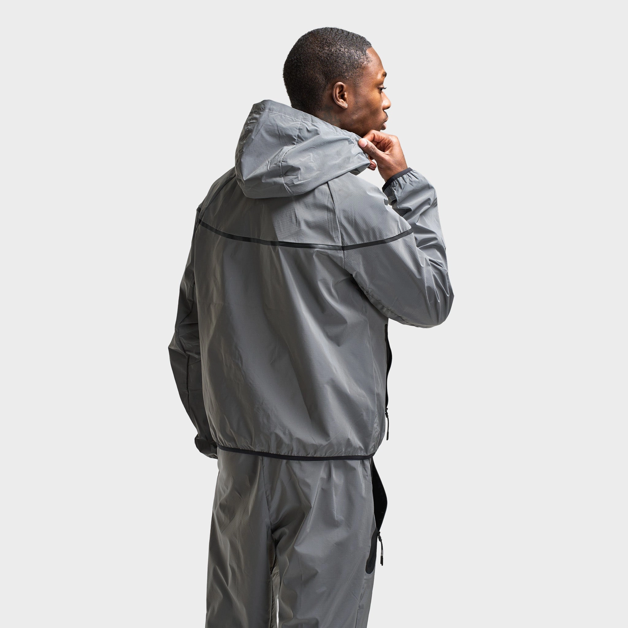 Nike Sportswear Tech Woven Jacket Reflect Silver/ Black