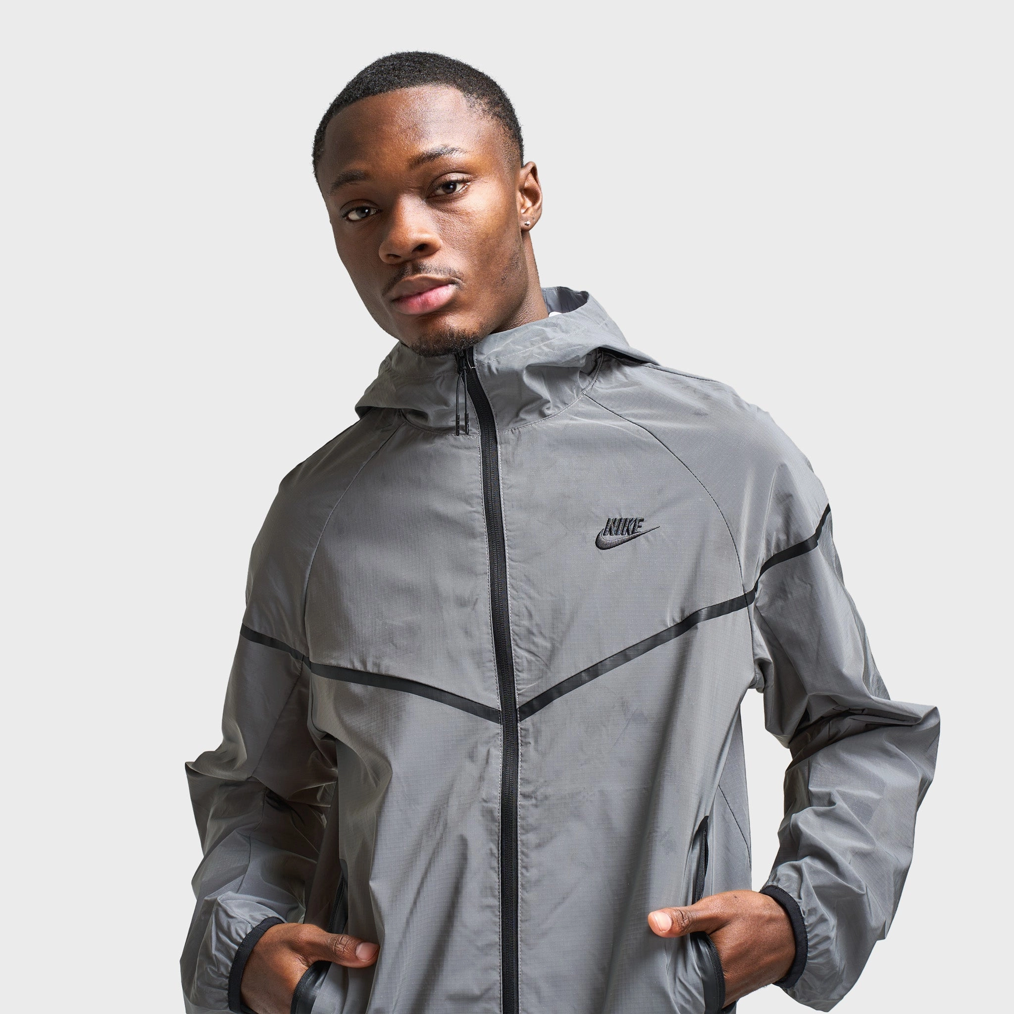 Nike Sportswear Tech Woven Jacket Reflect Silver/ Black