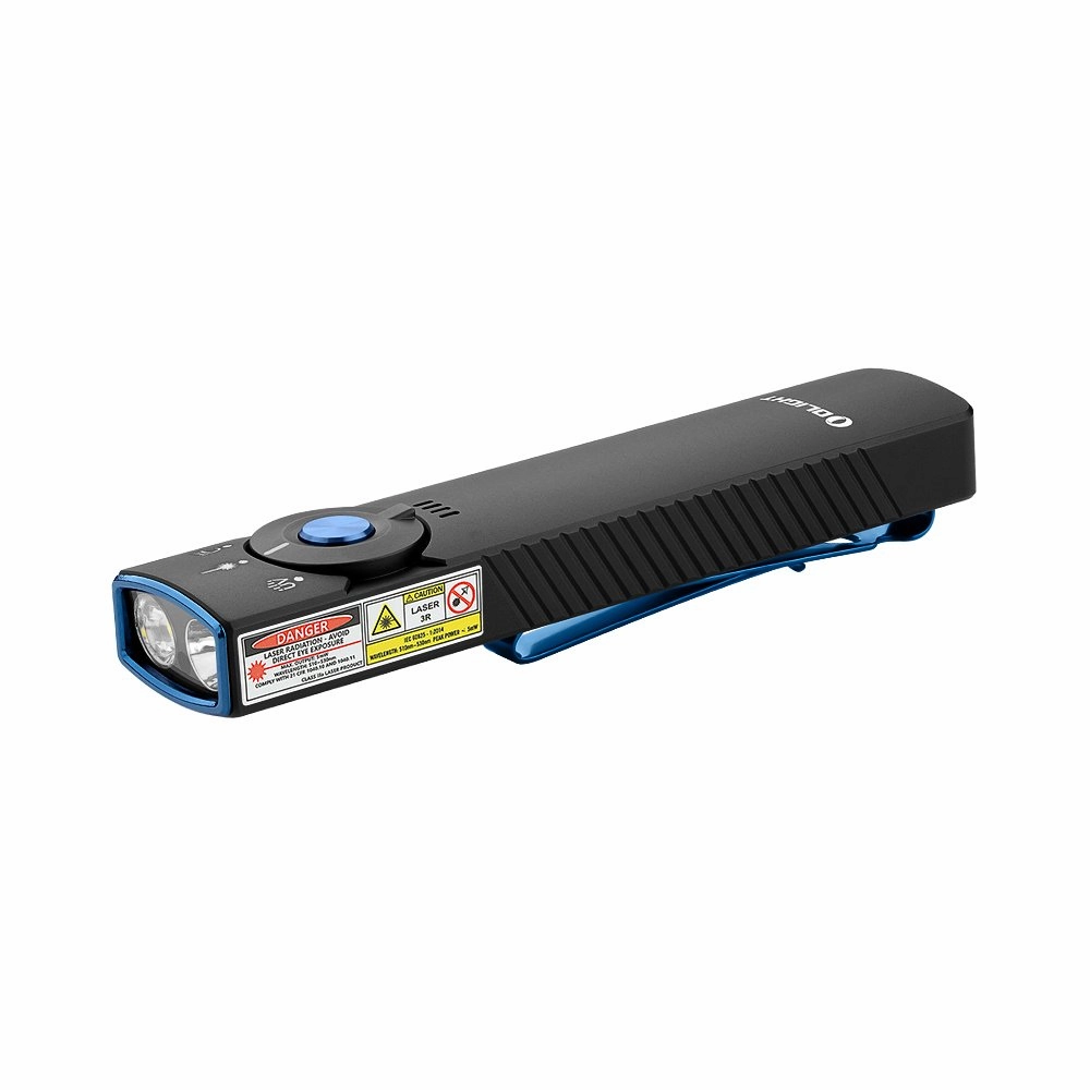 OLIGHT ARKFELDPRO - Olight Arkfeld Pro Flat EDC Flashlight with UV Light & Green Laser