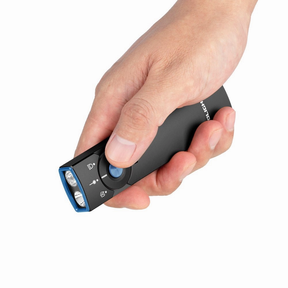 OLIGHT ARKFELDPRO - Olight Arkfeld Pro Flat EDC Flashlight with UV Light & Green Laser