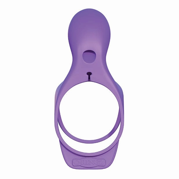 Pipedream - Fantasy C Ringz Ultimate Silicone Couples Vibrating Cock Cage (Purple)