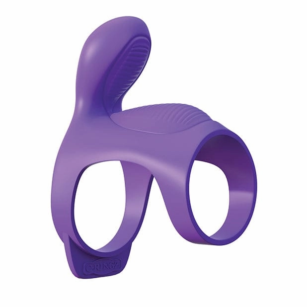 Pipedream - Fantasy C Ringz Ultimate Silicone Couples Vibrating Cock Cage (Purple)