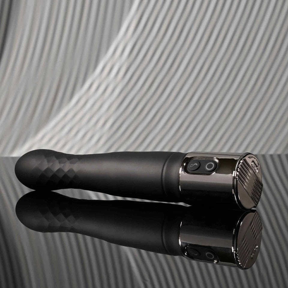 Playboy - Pleasure Zone Thrusting Vibrator (Black)