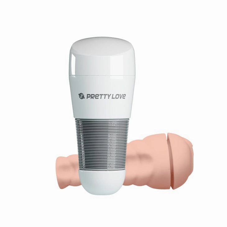 Pretty Love - Kitty Stroker Masturbator (Beige)