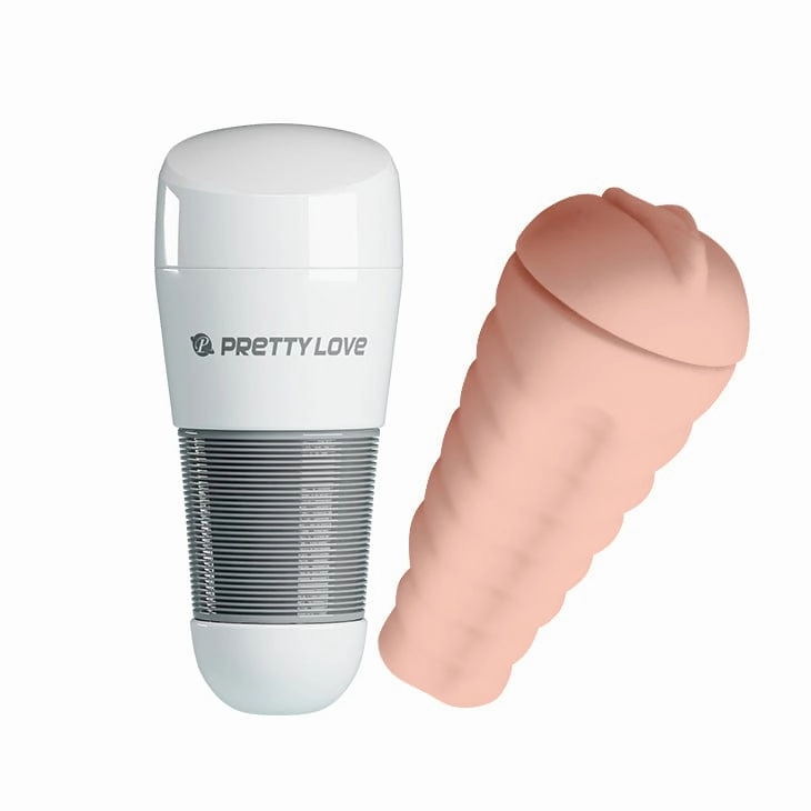 Pretty Love - Kitty Stroker Masturbator (Beige)