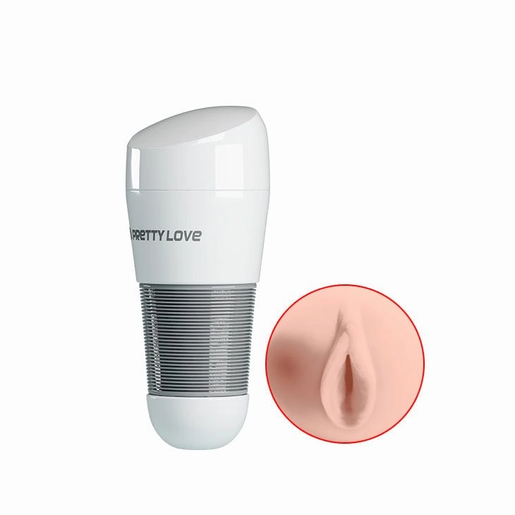 Pretty Love - Kitty Stroker Masturbator (Beige)