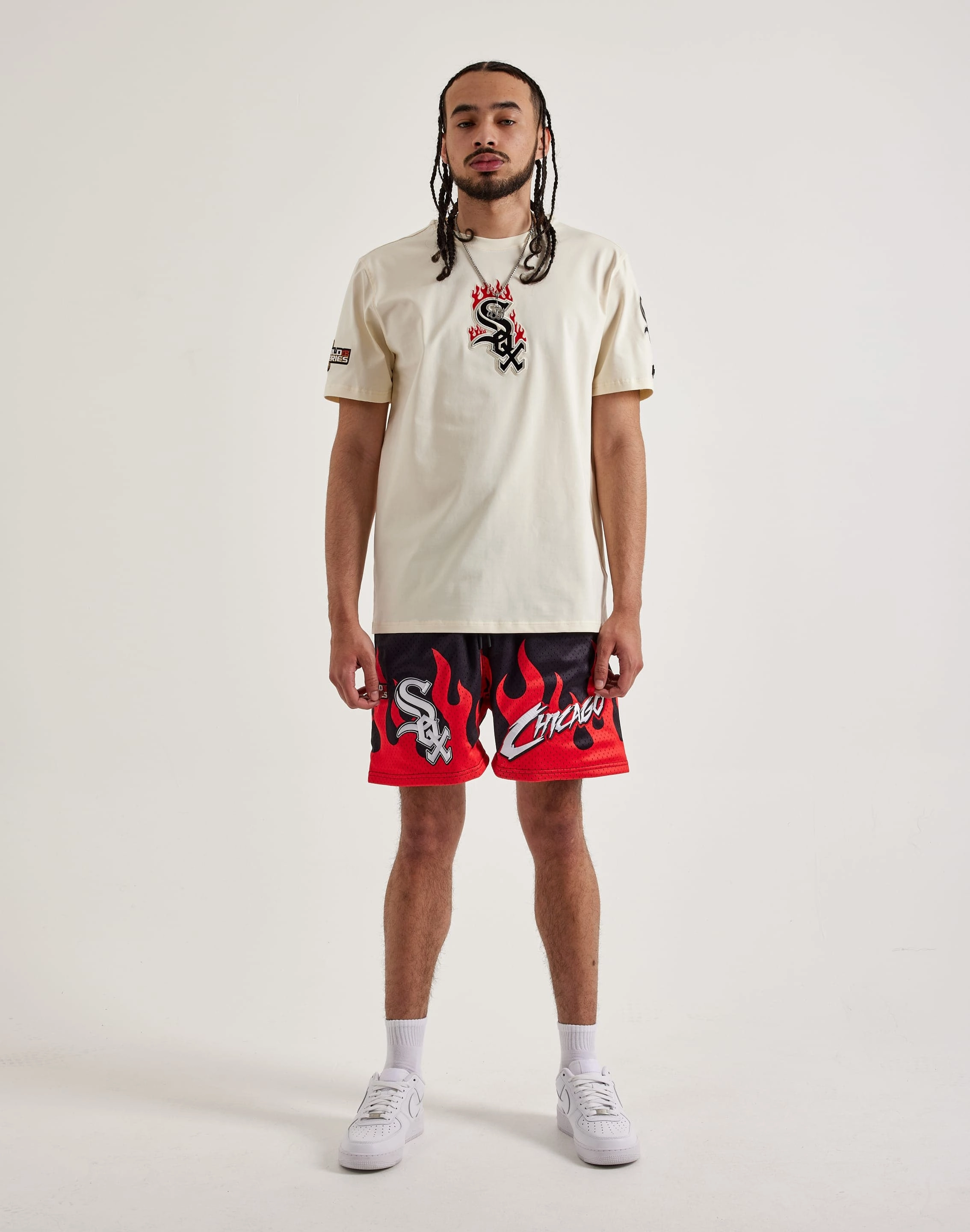 Pro Standard Chicago White Sox Flame Shorts