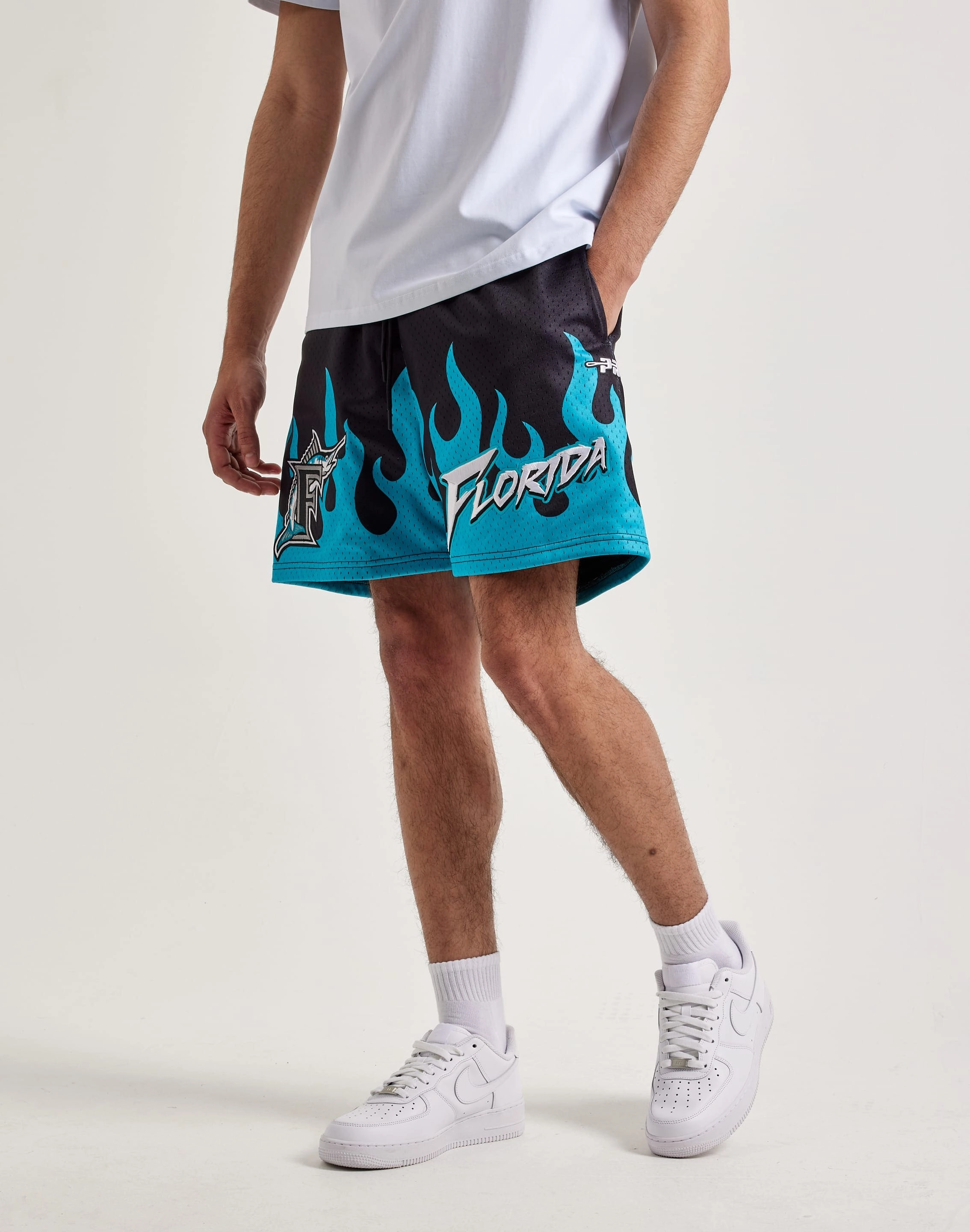 Pro Standard Florida Marlins Flame Shorts