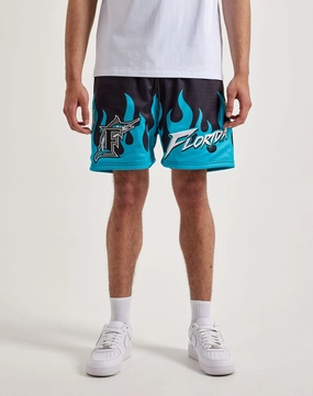 Pro Standard Florida Marlins Flame Shorts