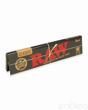 Raw Black Classic King Size Slim Rolling Papers