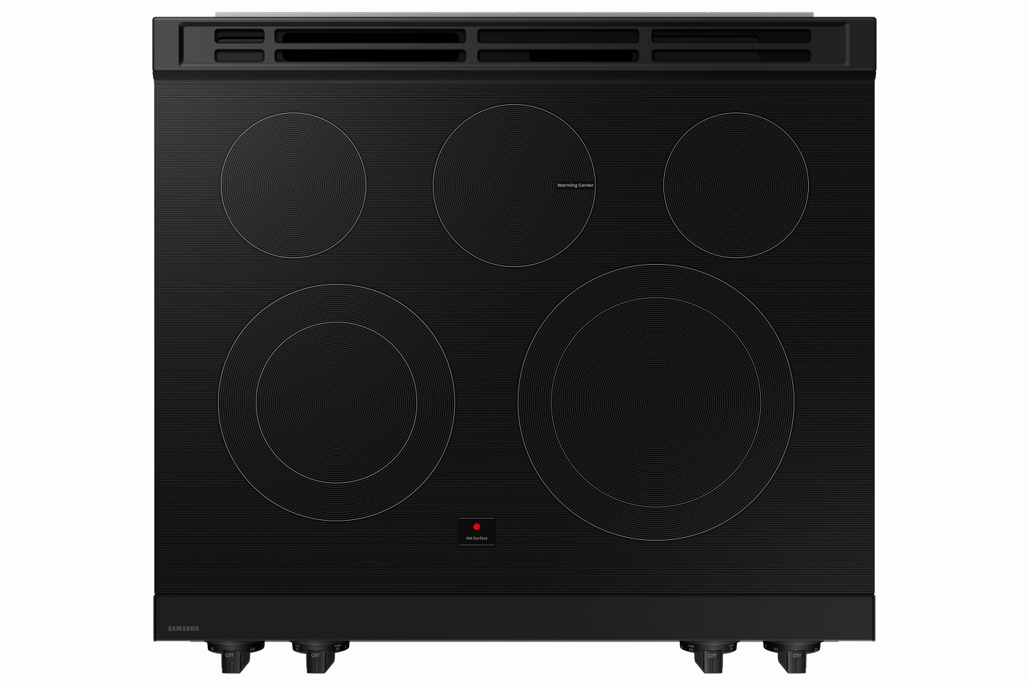 Samsung BESPOKE Stainless Steel 30" Fan Convection Slide in Range (6.3cu.ft.) - NSE6DG8300SRAC