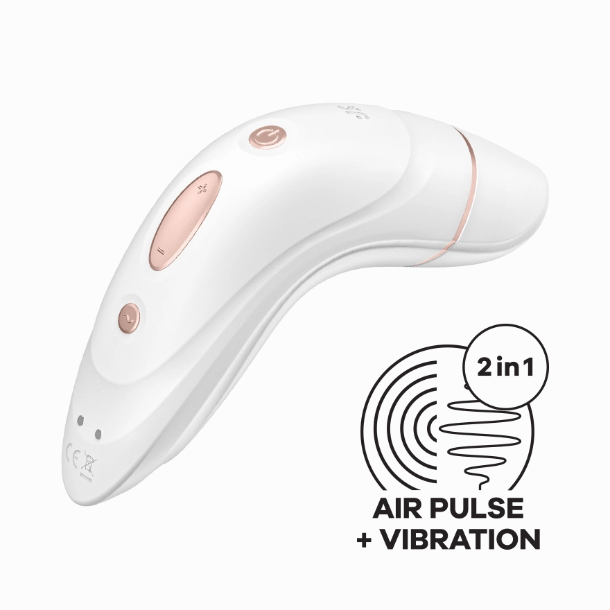 Satisfyer - Pro 1  Air Pulse Clitoral Air Stimulator (White)