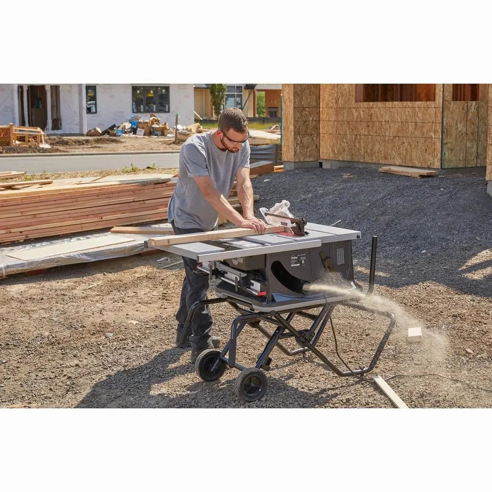 SawStop JSS-120A60  -  Jobsite Saw PRO with Mobile Cart Assembly - 15A,120V