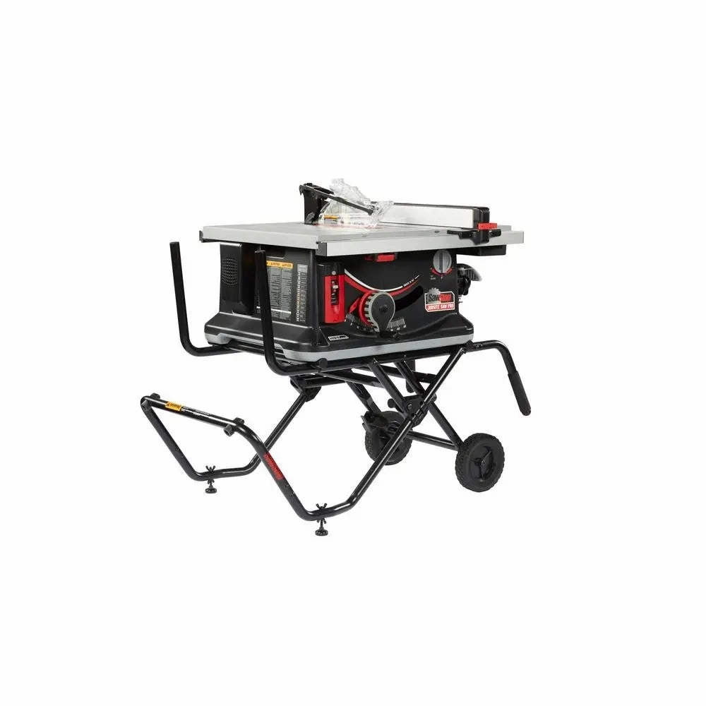 SawStop JSS-120A60  -  Jobsite Saw PRO with Mobile Cart Assembly - 15A,120V