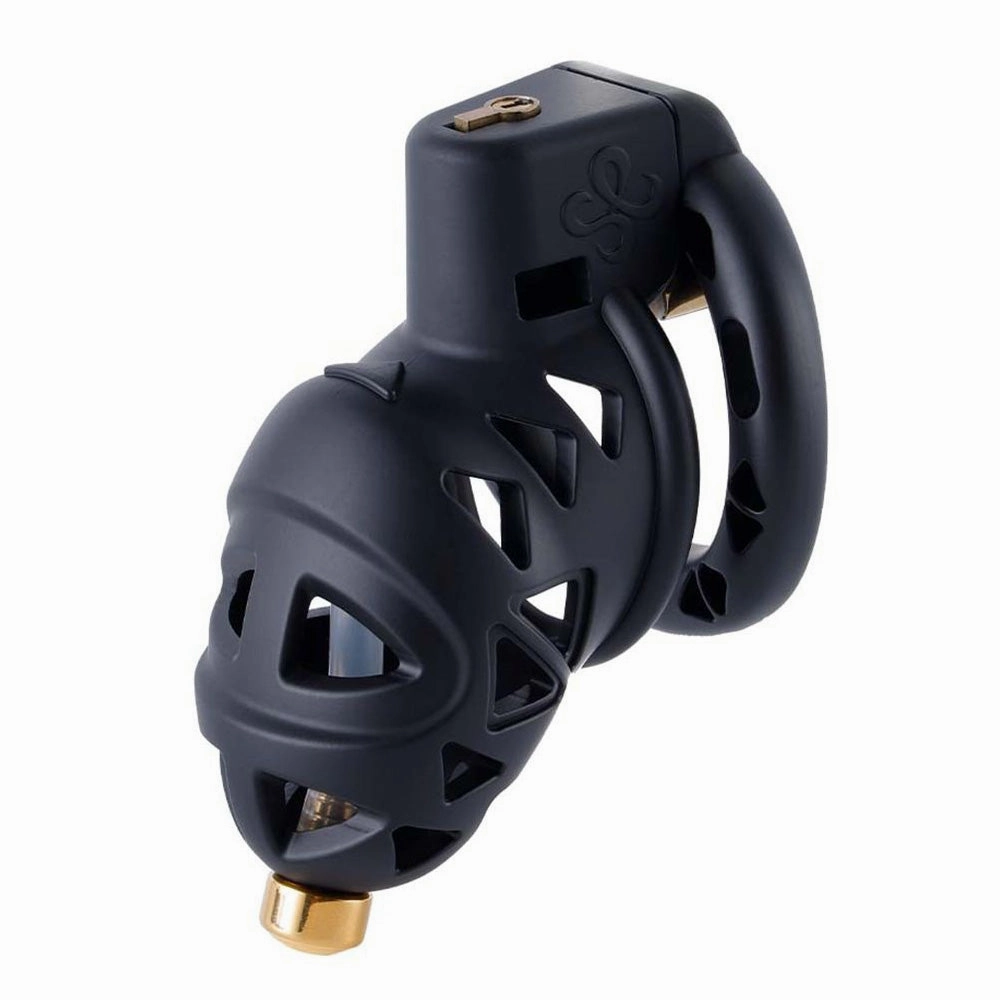 Sevanda Rattlesnake Pro Chastity Cage With Urethral Sound & Anal Plug