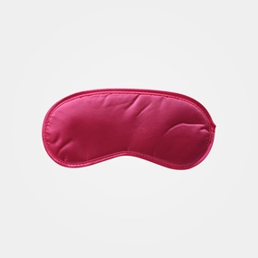 Sex & Mischief - Hot Pink Satin Blindfold Eye Mask