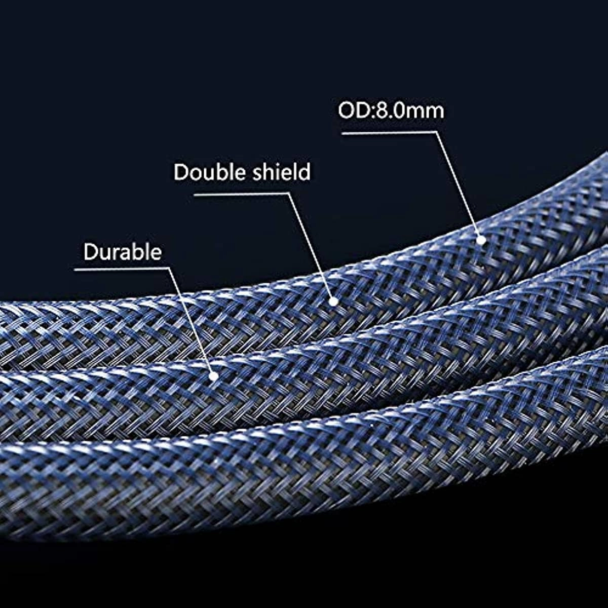 SKW X1901 Single High-Purity Copper Balanced XLR Male to XLR Female 3 PIN Microphone Cable