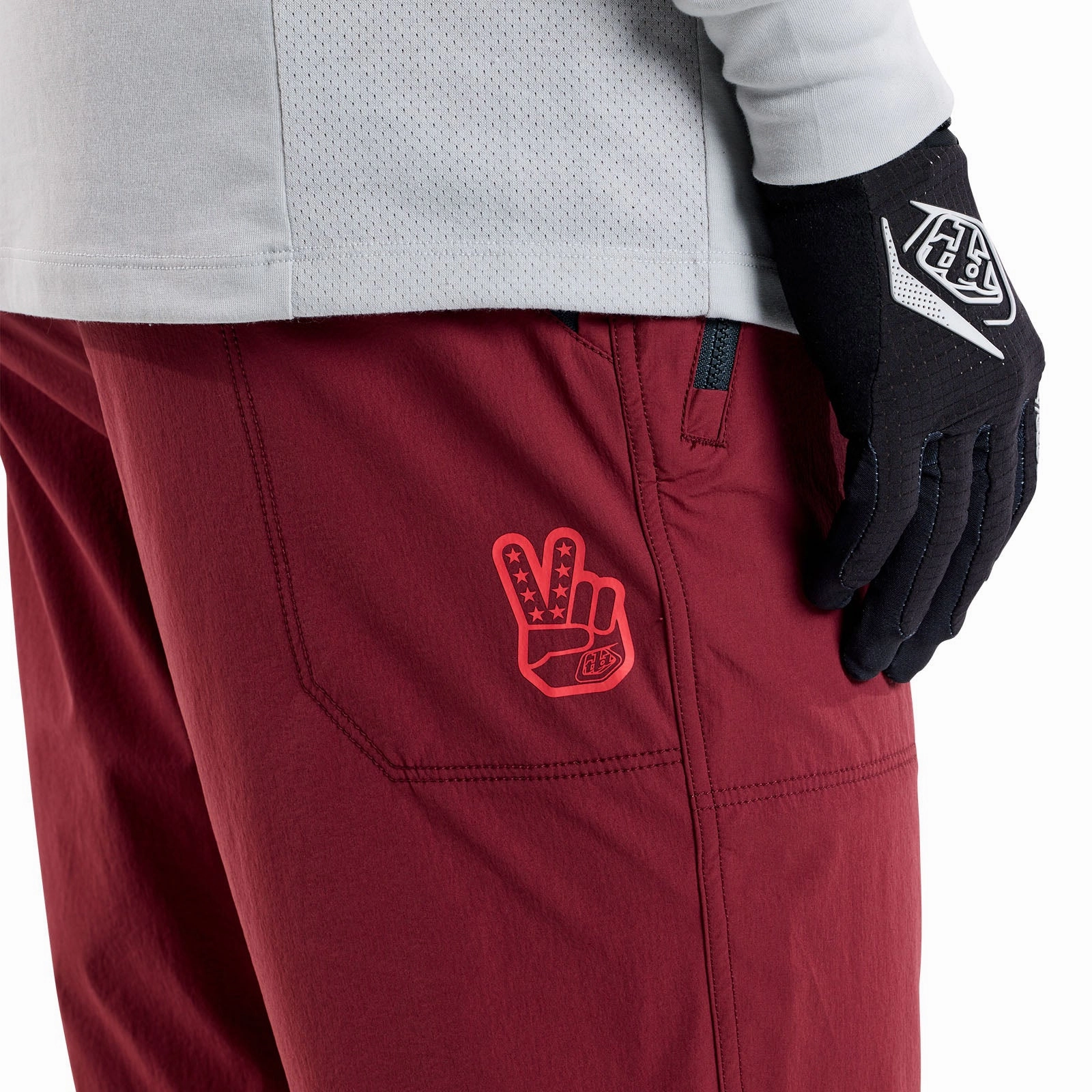 Skyline Trail Short W/Liner Mono Oxblood