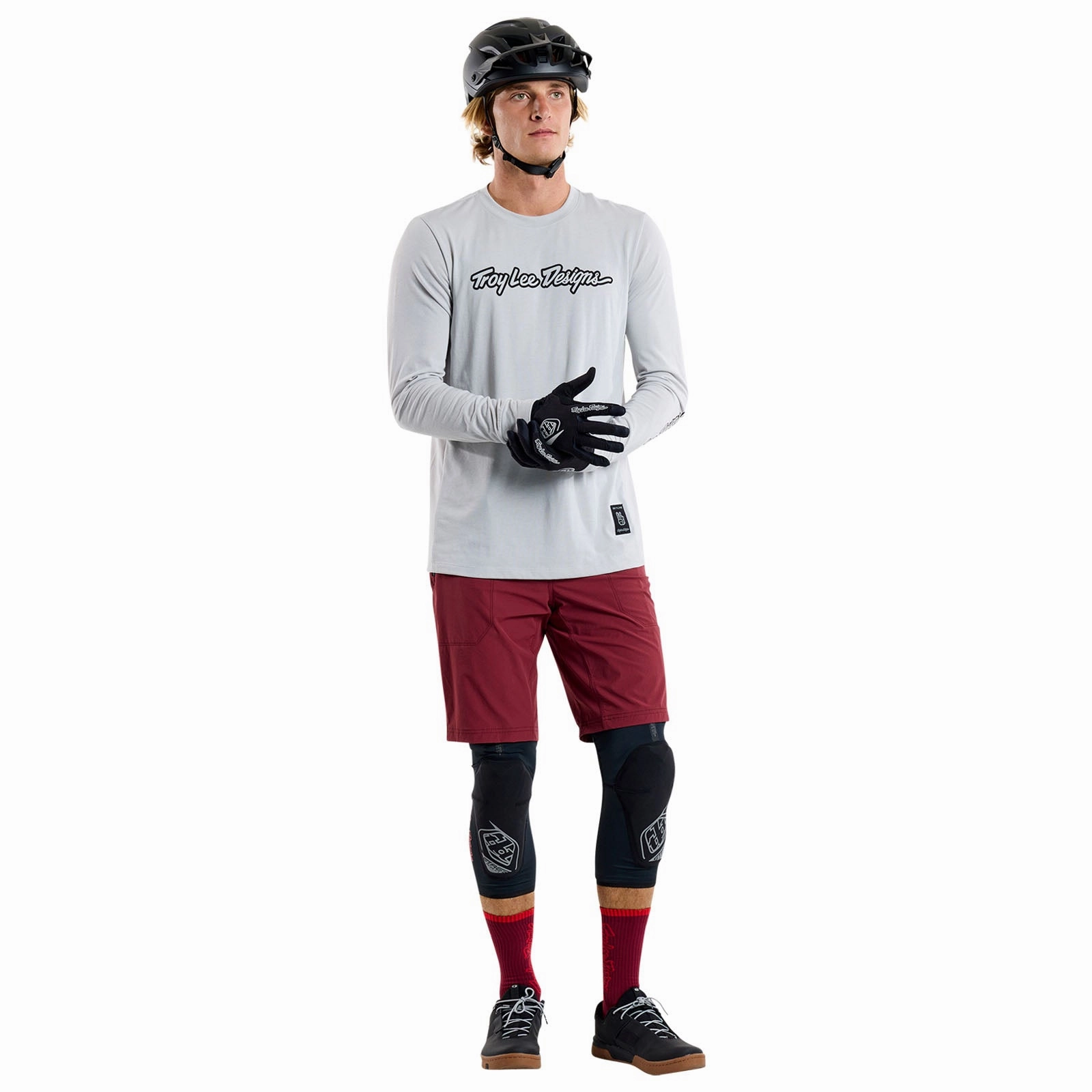 Skyline Trail Short W/Liner Mono Oxblood
